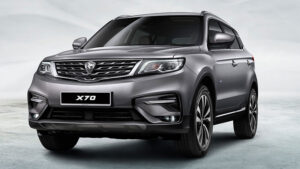 2018 Proton X70 SUV Official Photos